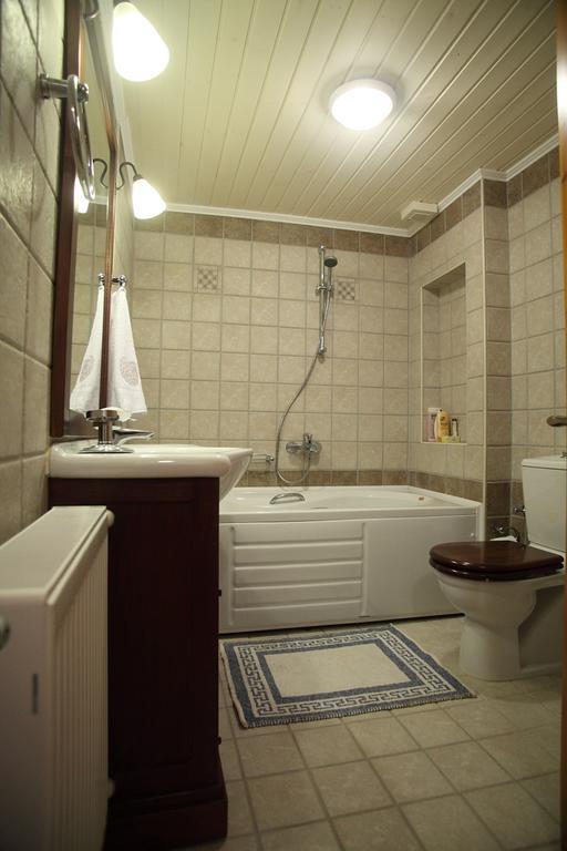 Menelia Cottage Platístoma Kamer foto
